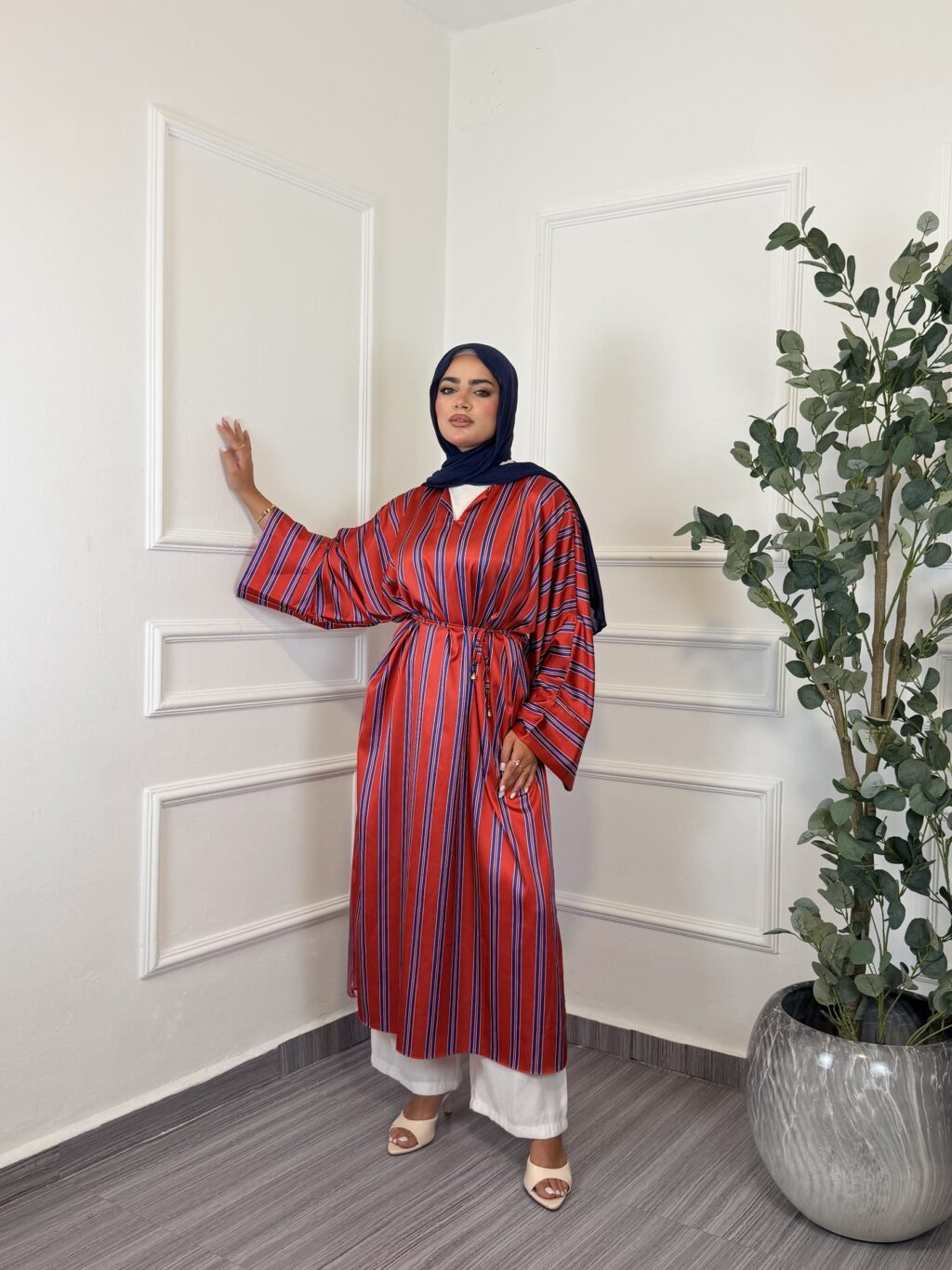 Tuscan Stripe Kimono